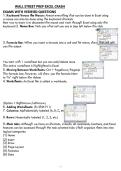Wall Street Prep Excel Crash Course Questions & Answers 2027&sol;2028 &vert; Updated Prep
