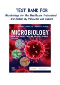 Microbiology for the Healthcare Professional&NewLine;3rd Edition By VanMeter and Hubert&NewLine;