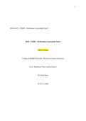 WGU D223 &lpar;V2&rpar; TASK 2 &ndash; UKM1 &ndash; PERFORMANCE ASSESSMENT 2 &vert; ACCURATE AND VERIFIED  2026&vert;2027