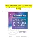 Test Bank for Hamric and Hanson's Advanced Practice Nursing 6th Edition by Mary Fran Tracy&comma; Eileen T&period; O'Grady