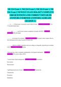 NR 224 Exam 1&comma; NR 224 Exam 2&comma; NR 226 Exam 1&comma; NR 226 Exam 2 NEWEST EXAM 2026-2027 COMPLETE 1000 QUESTIONS AND CORRECT DETAILED ANSWERS &lpar;VERIFIED ANSWERS&rpar; ALREADY GRADED A&plus;