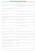 ACE Group Fitness Instructor Exam 2026-2027 &vert; GFI Certification Practice Questions&comma; Study Guide & Exam Prep