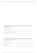 BANA SHSU EXAM 4 QUESTIONS WITH CORRECT ANSWERS