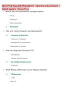 PTCB Top 200 Medications 2026 &vert; Questions & Answers &vert; Latest Update &vert; Complete Pharmacy Technician Exam Prep