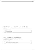 BANA QUESTIONS WITH CORRECT ANSWERS