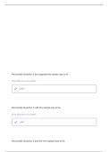BANA CH7 QUESTIONS WITH CORRECT ANSWERS