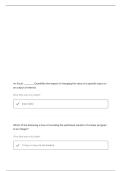 BANA EXAM 2 QUESTIONS WITH CORRECT ANSWERS