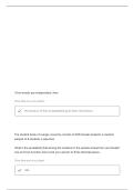 BANA EXAM 2 REVIEW QUESTIONS WITH CORRECT ANSWERS