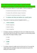 ACCT 526 Final Exam ULL 2026 &vert; Questions & Answers &vert; Latest Update &vert; Complete Exam Prep Pack &vert; Grade A&plus;