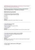 NURS 5220 Advanced Health Assessment - The University of Texas at Arlington 