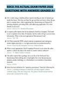 EDCO 745 ACTUAL EXAM PAPER 2026&NewLine;QUESTIONS WITH ANSWERS GRADED A&plus;