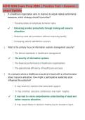 ACHE BOG Exam Prep 2026 &vert; Practice Test & Answers &vert; Latest Update &vert; Comprehensive Study Guide