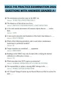 EDCO 745 PRACTICE EXAMINATION 2026&NewLine;QUESTIONS WITH ANSWERS GRADED A&plus;