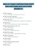 EDCO 817 QUIZ 3 CERTIFICATION SCRIPT&NewLine;2026 QUESTIONS WITH SOLUTIONS&NewLine;GRADED A&plus;