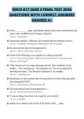 EDCO 817 QUIZ 3 FINAL TEST 2026&NewLine;QUESTIONS WITH CORRECT ANSWERS&NewLine;GRADED A&plus;
