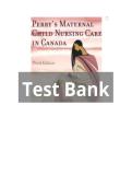 Maternal Child Nursing Care 3rd Canadian Edition Keenan & Lindsay Test Bank 2026&sol;2027 &vert; Chapters 1&ndash;55&comma; Practice Questions & Answers