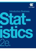 Introductory Business Statistics 2e OpenStax Solutions Manual &vert; Complete Solutions &vert; Practice Problems & Answers &vert; 2026&sol;2027