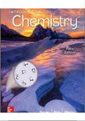 Introduction to Chemistry 5th Edition by Rich Bauer Exam Bank &vert; Test Bank&comma; Practice Questions & Answers