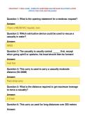 FIELDCRAFT 1 FINAL EXAM - COMPLETE QUESTIONS AND DETAILED SOLUTIONS LATEST&NewLine;UPDATE THIS YEAR JUST RELEASED