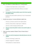 NUR 240 Exam 4 Review 2026&sol;2027 &vert; Verified Q&A &vert; Practice Questions & Answers &vert; Complete Nursing Review &vert; Latest Update &vert; Graded A&plus;