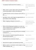 NCCER 26208-17 Conductor Terminations & Splices 2026&sol;2027 &vert; Study Guide&comma; Practice Questions & Verified Answers