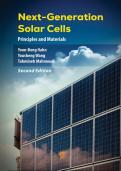 Next-Generation Solar Cells&colon; Principles and Materials &ndash; Yoon-Bong Hahn&comma; Yousheng Wang & Tahmineh Mahmoudi &ndash; 2nd Edition 2026 &vert; Solar Cell Technology