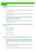NUR 240 Exams 1 & 2 Q&A Bank 2026&sol;2027 &vert; Practice Questions & Verified Answers &vert; Exam Success Guide &vert; Complete Nursing Review &vert; Latest Update &vert; Graded A&plus;