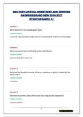 AEA TEST &vert;ACTUAL QUESTIONS AND VERIFIED ANSWERS&vert;BRAND NEW 2026-2027 UPDATE&vert;GRADED A&plus;