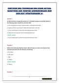 CERTIFIED EKG TECHNICIAN NHA EXAM &vert;ACTUAL QUESTIONS AND VERIFIED ANSWERS&vert;BRAND NEW 2026-2027 UPDATE&vert;GRADED A&plus;