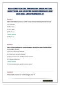 NHA CERTIFIED EKG TECHNICIAN EXAM &vert;ACTUAL QUESTIONS AND VERIFIED ANSWERS&vert;BRAND NEW 2026-2027 UPDATE&vert;GRADED A&plus;