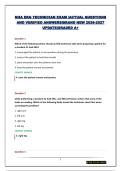 NHA EKG TECHNICIAN EXAM PACKAGE &vert;Q&A&vert;NEW 2026-2027 UPDATE&vert;COMPREHENSIVE STUDY GUIDE