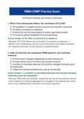 RIMS-CRMP &vert; 120 Practice Questions with Answers & Rationales