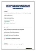 AEMT EXAM PREP &vert;ACTUAL QUESTIONS AND VERIFIED ANSWERS&vert;BRAND NEW 2026-2027 UPDATE&vert;GRADED A&plus;