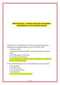 AHE EXAM READY - VERIFIED QUESTIONS AND ANSWERS - COMPREHENSIVE LATEST VERSION 2026&sol;2027