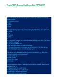 Praxis 5025 Science Final Exam Test 20262027&period;&NewLine;