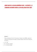 NIHSS Group A Exam Answers 2026 &ndash; Patients 1-6 Itemized Scoring Guide & 200 MCQ Practice Test