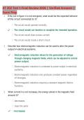 AT 202 Test 1 Final Review 2026 &vert; Questions & Answers &vert; Latest Update &vert; Complete Exam Prep