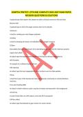 COMPTIA PENTEST&plus; &lpar;PT0-003&rpar; COMPLETE 2026-2027 EXAM PAPER- &NewLine;REVISION QUESTIONS & SOLUTIONS 