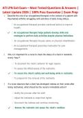 ATI LPN Exit Exam 2026 &vert; Most Tested Questions & Answers &vert; Latest Update &vert; Complete Practical Nursing Exam Prep