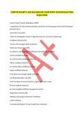 COMPTIA SECURITY&plus; &lpar;SY0-601&rpar; 2026-2027 EXAM PAPER- REVISION QUESTIONS &NewLine;& SOLUTIONS