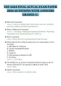 EDF 6224 FINAL ACTUAL EXAM PAPER&NewLine;2026 QUESTIONS WITH ANSWERS&NewLine;GRADED A&plus;