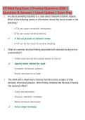 ATI Med-Surg Exam 1 Practice Questions 2026 &vert; Questions & Answers &vert; Latest Update &vert; Complete Nursing Exam Prep