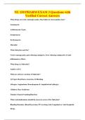 NU 150 PHARM EXAM 3 Questions with&NewLine;Verified Correct Answers