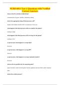 NURS 6011 Test 1 Questions with Verified&NewLine;Correct Answers