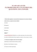 NU 650 EXAM Bundle &vert; 2026&sol;2027 Update with complete solutions&period;
