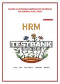 Test Bank For Human Resource Management 6th Edition by &NewLine;Noe Hollenbeck&comma; Gerhart Wright 