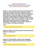 NBDHE EXAM VERSION 2 EXAM&NewLine;COMPLETE QUESTIONS AND DETAILED SOLUTIONS&NewLine;LATEST UPDATE THIS YEAR JUST RELEASED