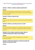 NCIDQ IDFX PRACTICE EXAM - COMPLETE QUESTIONS AND DETAILED SOLUTIONS LATEST&NewLine;UPDATE THIS YEAR JUST RELEASED