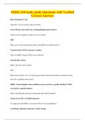 OSHA 510 study guide Questions with Verified&NewLine;Correct Answers