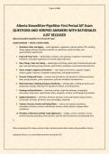 Alberta Steamfitter-Pipefitter First Period AIT Exam QUESTIONS AND VERIFIED ANSWERS WITH RATIONALES JUST RELEASED&period;pdf&NewLine;&NewLine;